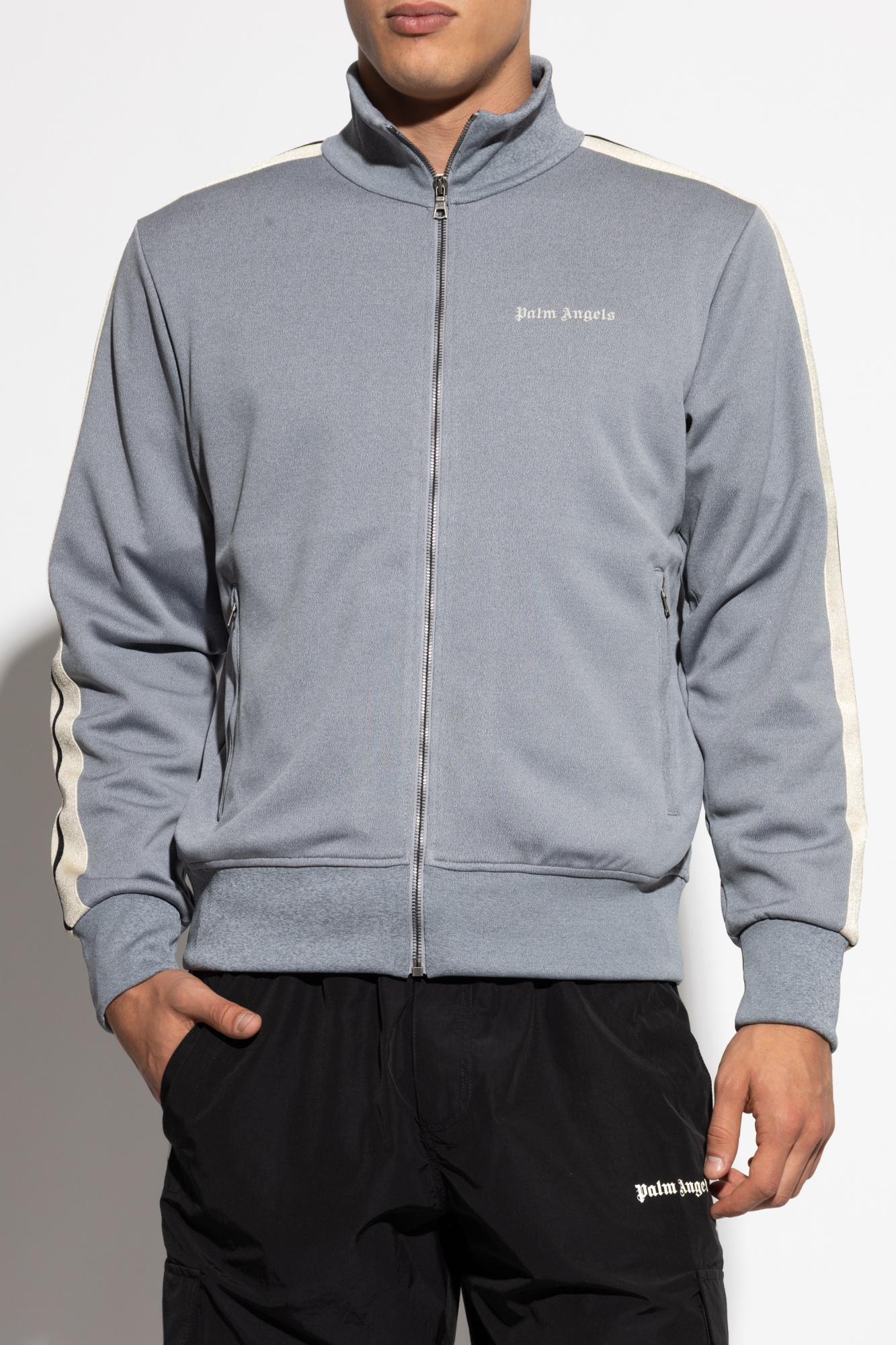 Palm Angels Sweatshirt with stand-up collar | Men's Clothing